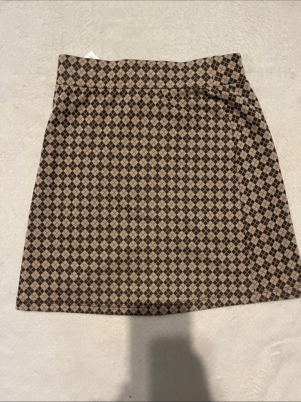 Brown two piece set Skirt and Top - Women's - Picture 3 of 5